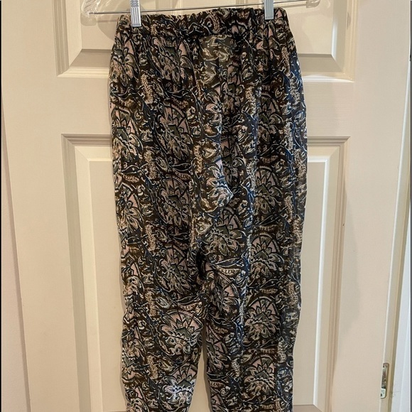 Figue Silk Sheer Printed pull on pants - Picture 4 of 5